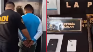 DETENIDO ROBO A SUCURSAL DEL BANCO NACIÓN