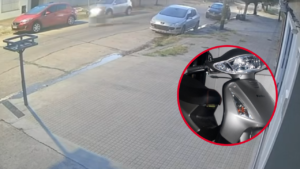 MOTO ROBADA LOS HORNOS