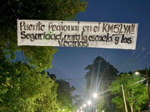 PASACALLE PUENTE PEATONAL RUTA 2 KM 52