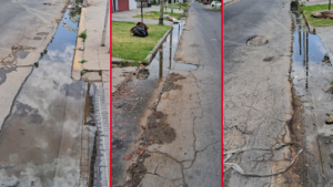 PÉRDIDA DE AGUA LOS HORNOS