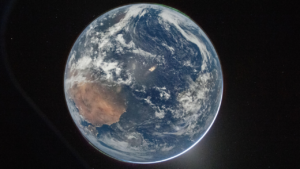 ARTEMIS II LA TIERRA DESDE EL ESPACIO