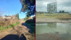 BARRIO EL DISTRIBUIDOR CALLES EN MAL ESTADO