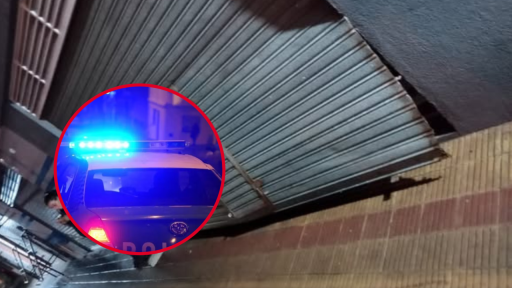 FORZARON EL INGRESO DE UN COMERCIO LOS HORNOS