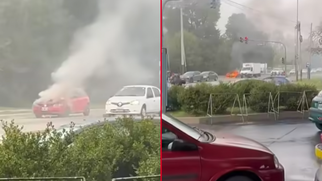 INCENDIO AUTO 44 Y 161