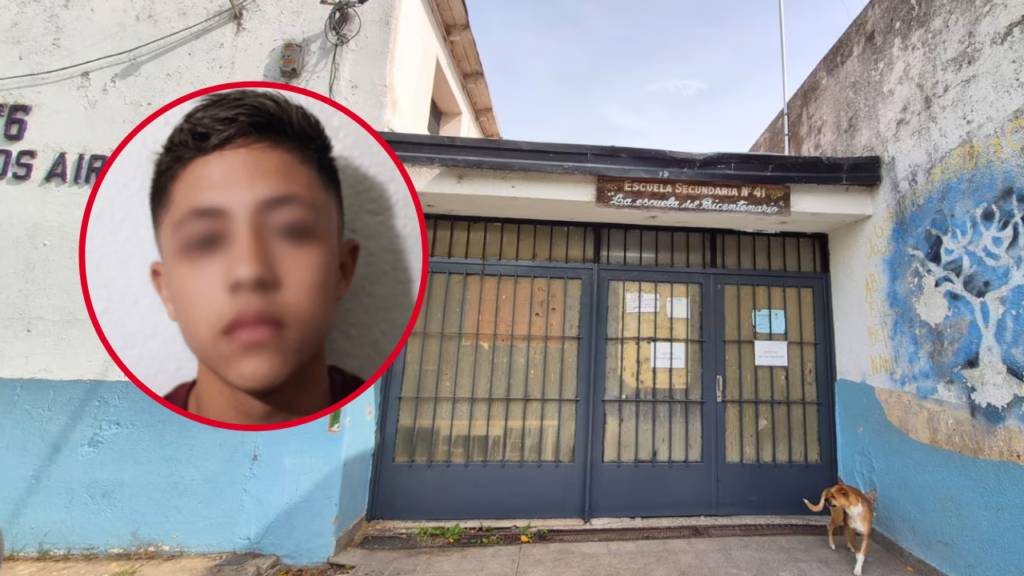 MENOR-ASESINATO-KIM-GOMEZ-PROTESTA-ESCUELA-41-ABASTO