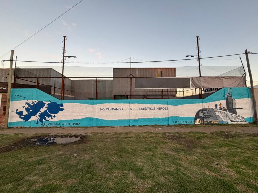MURAL ARA SAN JUAN Y MALVINAS