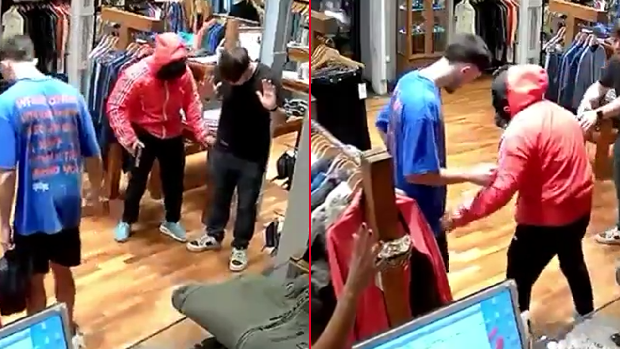 A punta de pistola, robaron un local de ropa en el centro: “Quieto o te ...