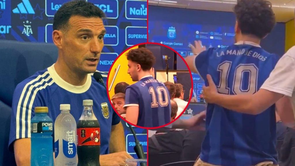 hincha-conferencia-scaloni-hincha-infiltrado-