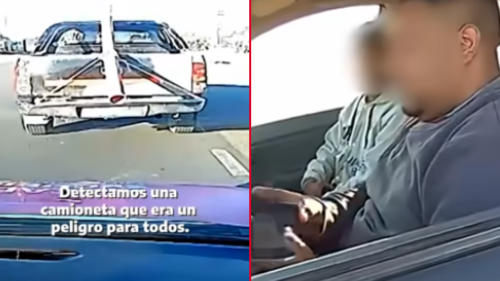 imprudencia en ruta 11