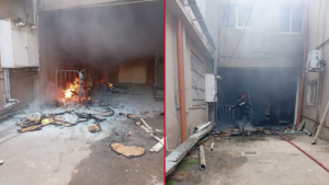 INCENDIO EN EL HOSPITAL ALEJANDRO KORN