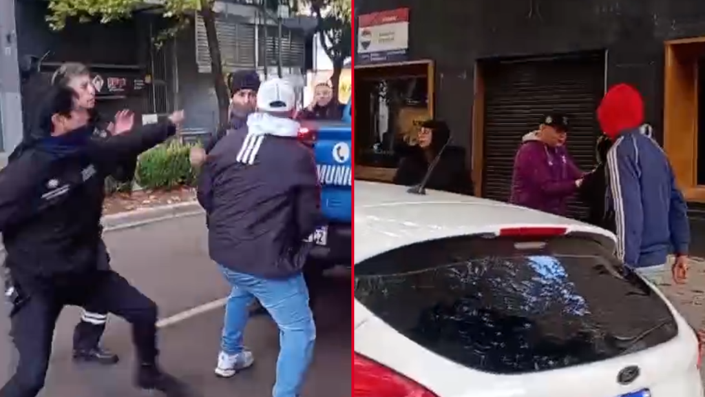 LA-PLATA-DISTURBIOS-PELEA-AGENTE-SEGURIDAD-