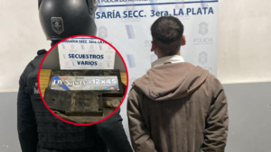 DETENIDO ROBO DE BATERÍA LOS HORNOS