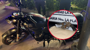 OLMOS MOTO ROBADA