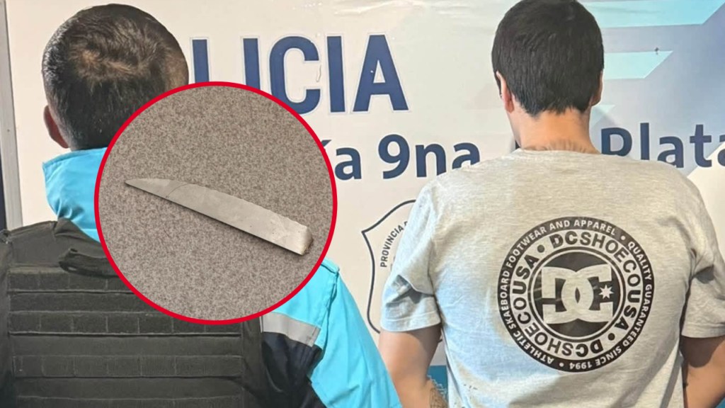 DETENIDO POR APUÑALAR A SU PAREJA