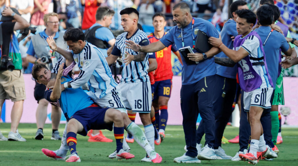FINAL DEL MUNDIAL 2026 AGRESIONES