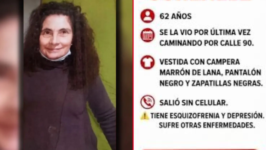 Ana María González - BUSQUEDA- LA PLATA- VILLA-ELVIRA
