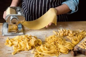 elaboración de pastas