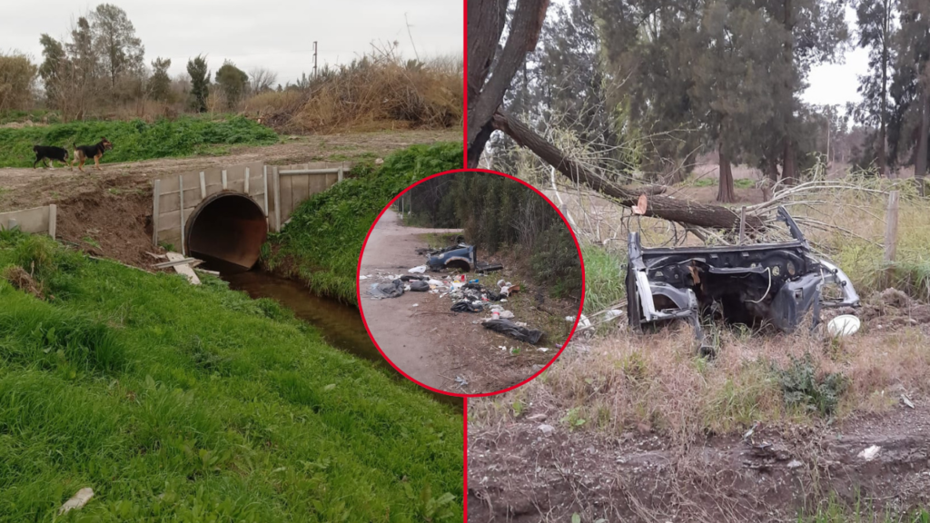 “zona liberada” en 147 y 40 inseguridad, falta de iluminación y autos quemados