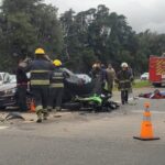 Identificaron a una de las víctimas del choque fatal en Ruta 2: era un policía federal retirado