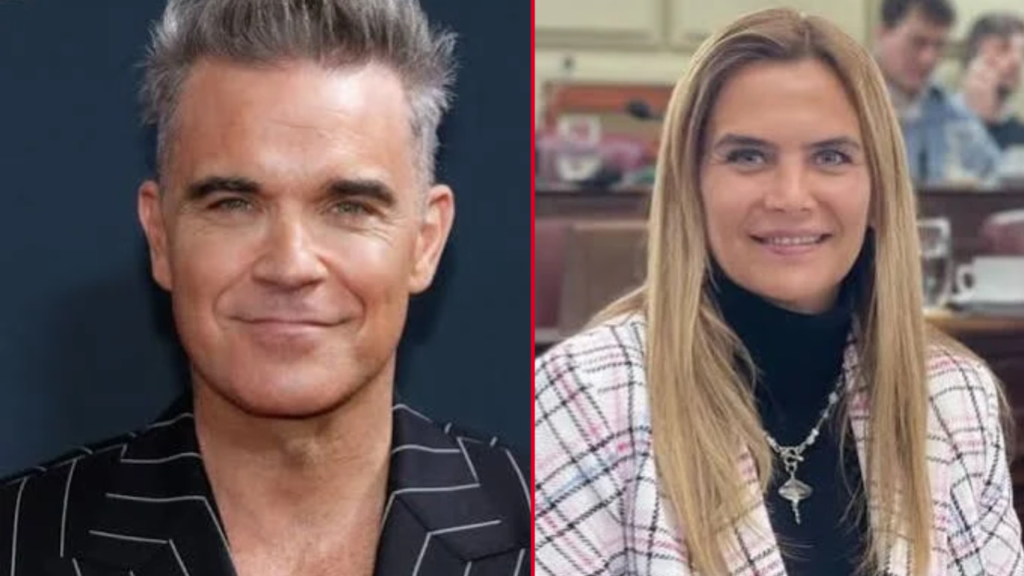 AMALIA GRANATA Y ROBBIE WILLIAMS