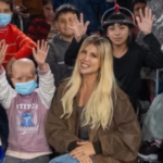 El gesto de Wanda Nara que emocionó a las madres de Casa Garrahan