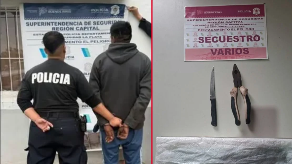 DETENIDO POR INTENTO DE ROBO