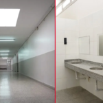 Realizaron trabajos de puesta en valor en la Escuela Especial N° 524 de 132 entre 39 y 40: repararon baños, techos y muros