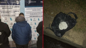 Escapó de un control en moto y lo detuvieron con cocaína y $280.000 en 143 y 520