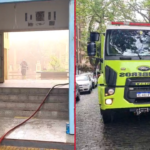 Fuego en la Escuela de Educación Media N° 31: evacuaron a todos los alumnos
