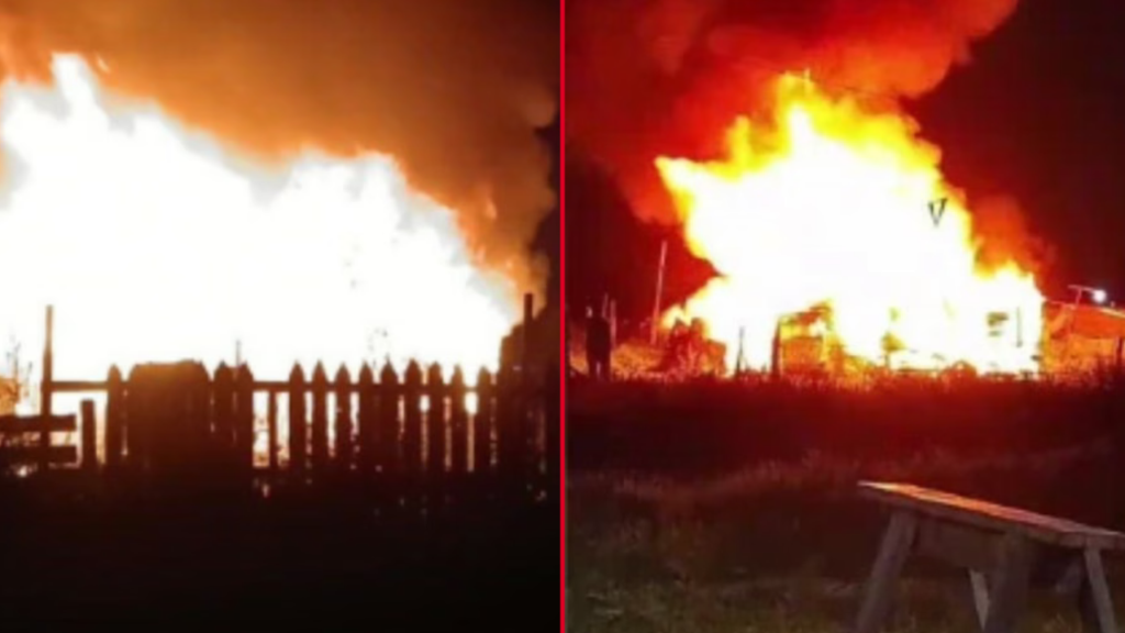 La Megatoma en llamas tras el megaoperativo antidrogas, prendieron fuego viviendas en 149 y 82