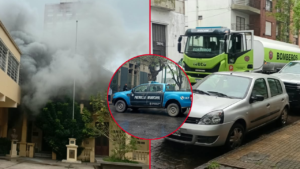 Qué se sabe del incendio en la Escuela Media N° 31 fuego, evacuados y varias dotaciones de bomberos