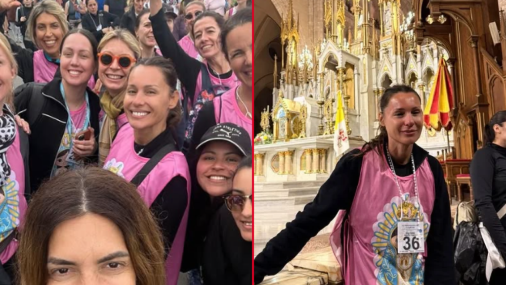 pampita-peregrinacion-lujan-redes-